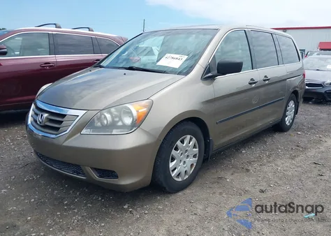 2009 Honda Odyssey Lx из США, поврежденный, VIN 5FNRL382X9B028764